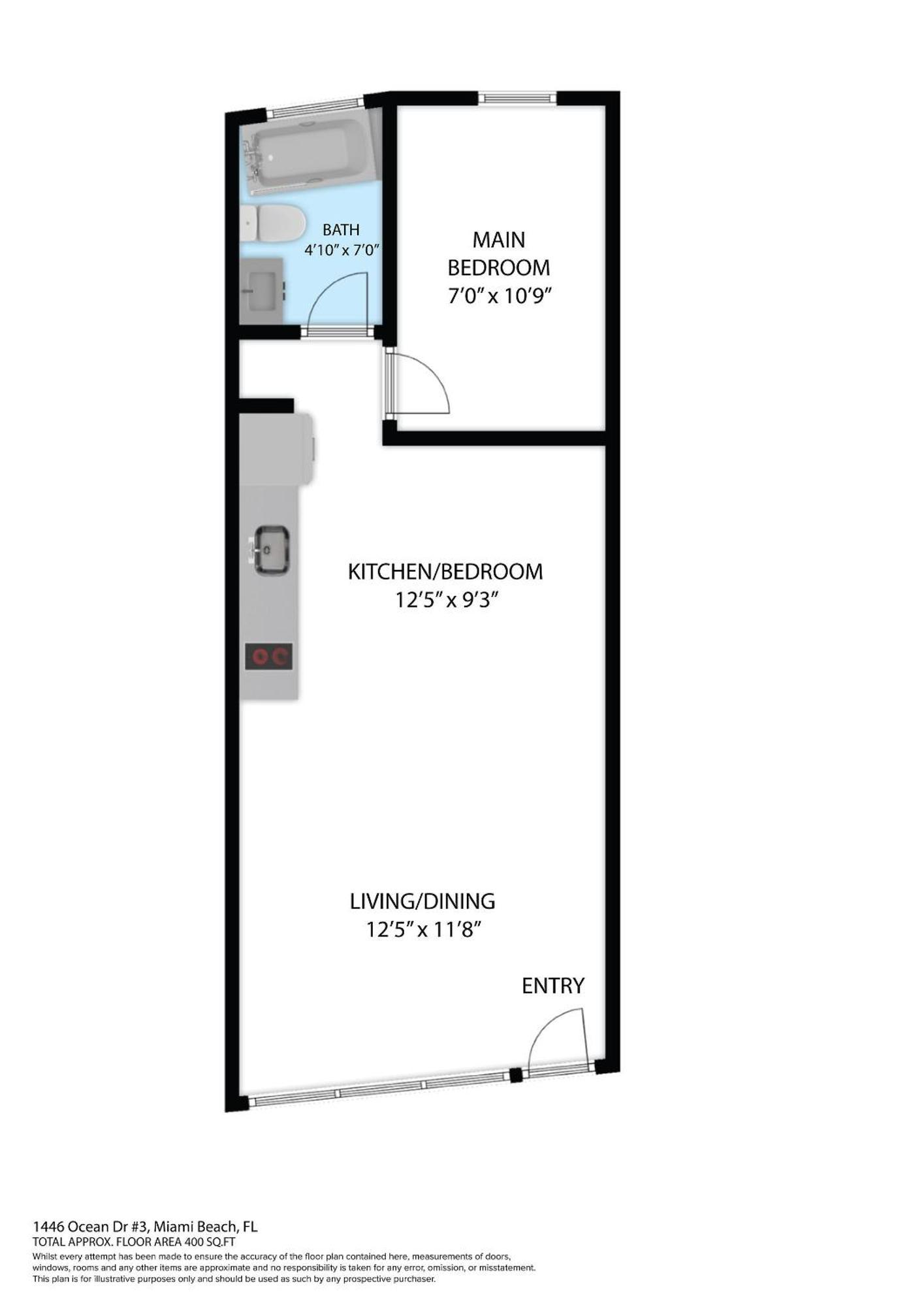 Beachy 1 B/R, W/2 Queen Beds, On Ocean Drive Beach Miami Beach Exteriör bild