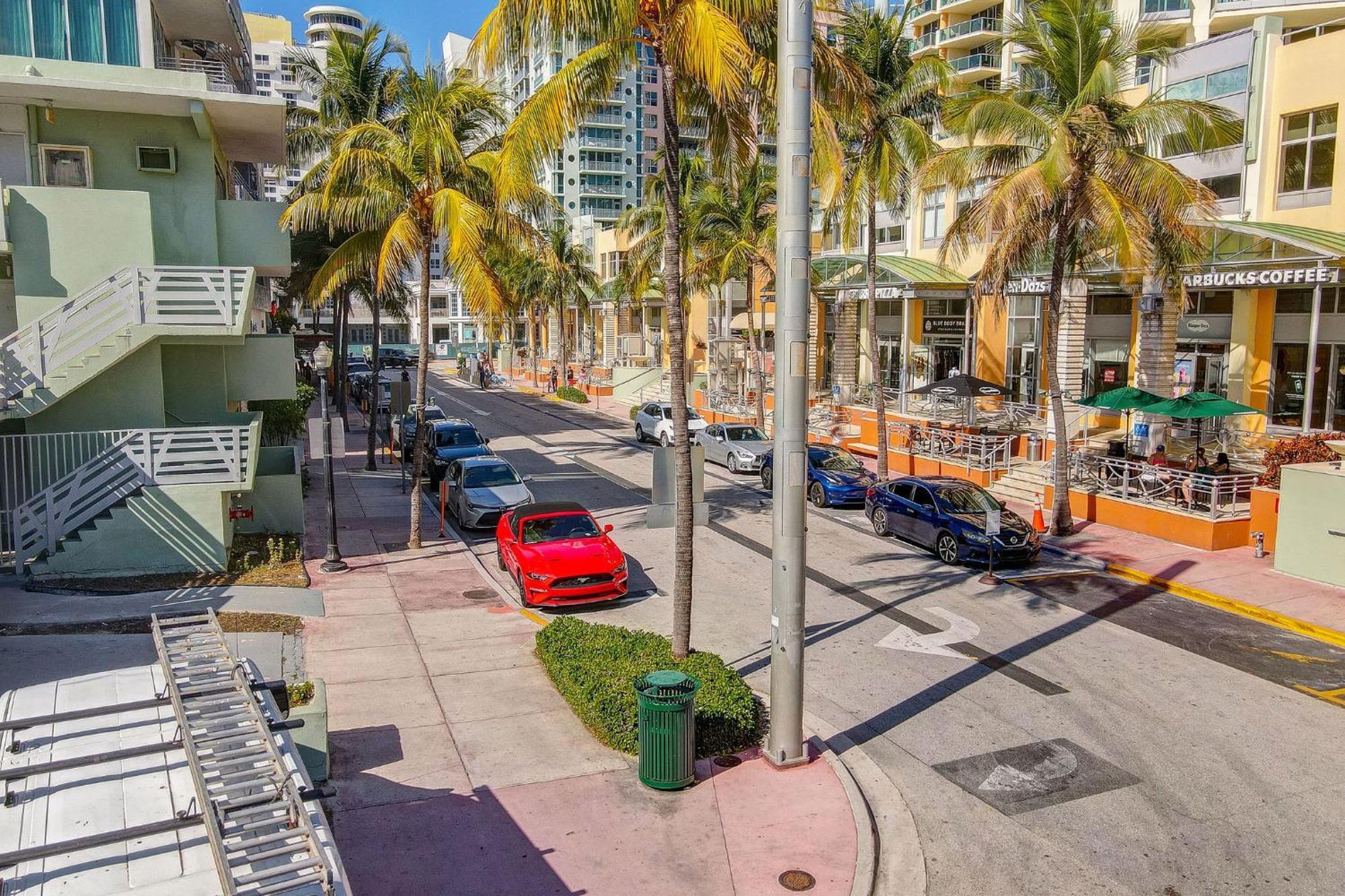 Beachy 1 B/R, W/2 Queen Beds, On Ocean Drive Beach Miami Beach Exteriör bild