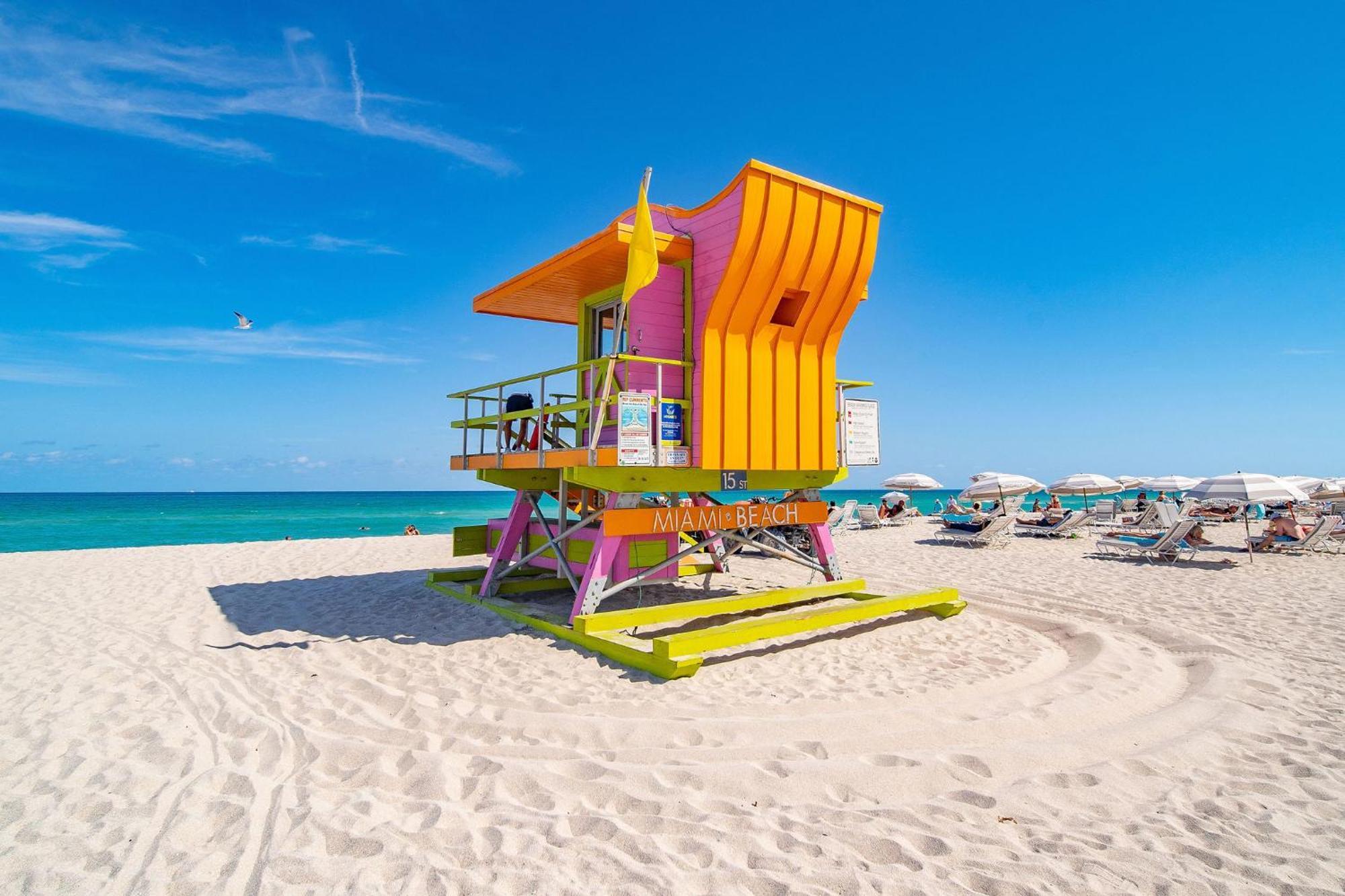 Beachy 1 B/R, W/2 Queen Beds, On Ocean Drive Beach Miami Beach Exteriör bild