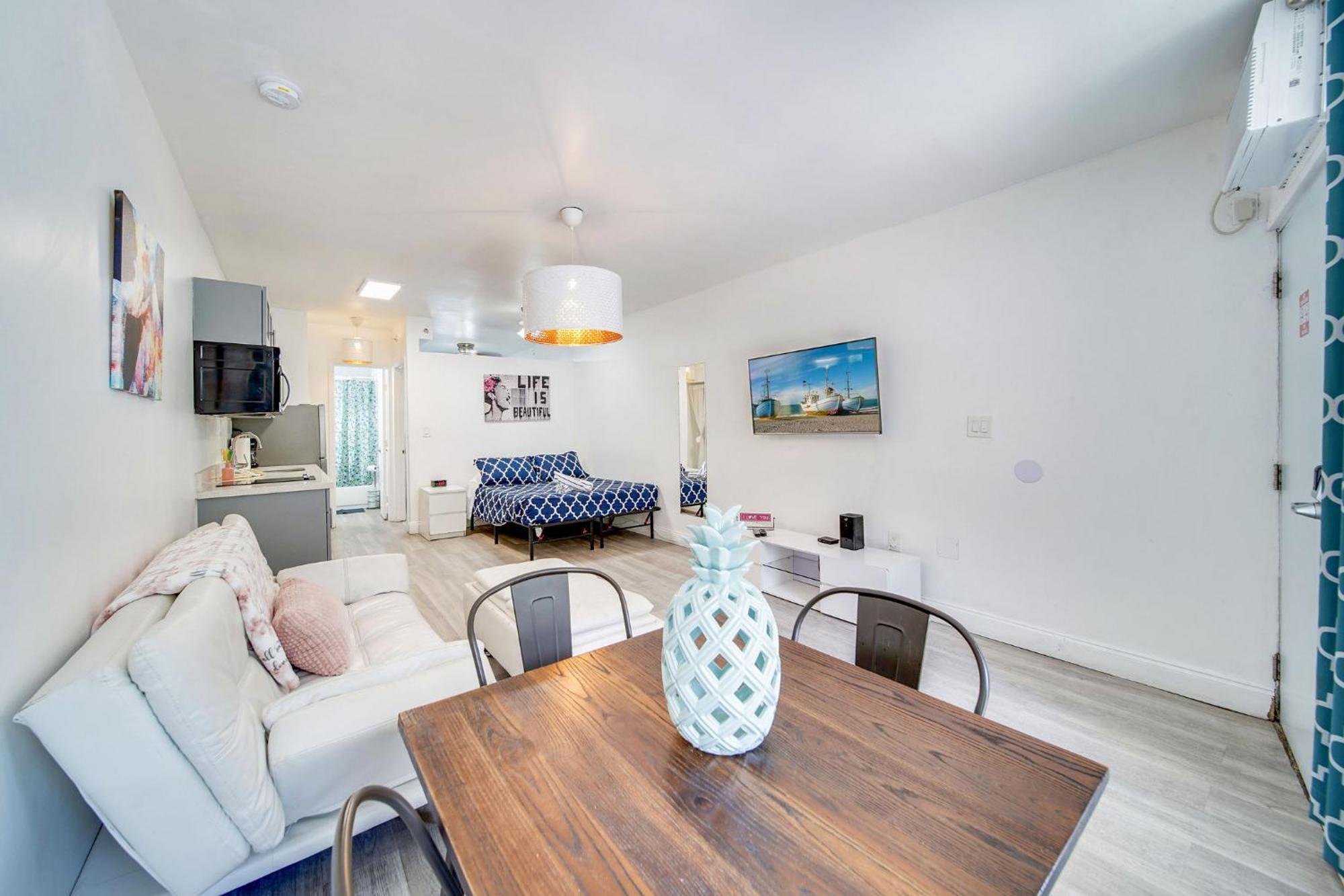 Beachy 1 B/R, W/2 Queen Beds, On Ocean Drive Beach Miami Beach Exteriör bild