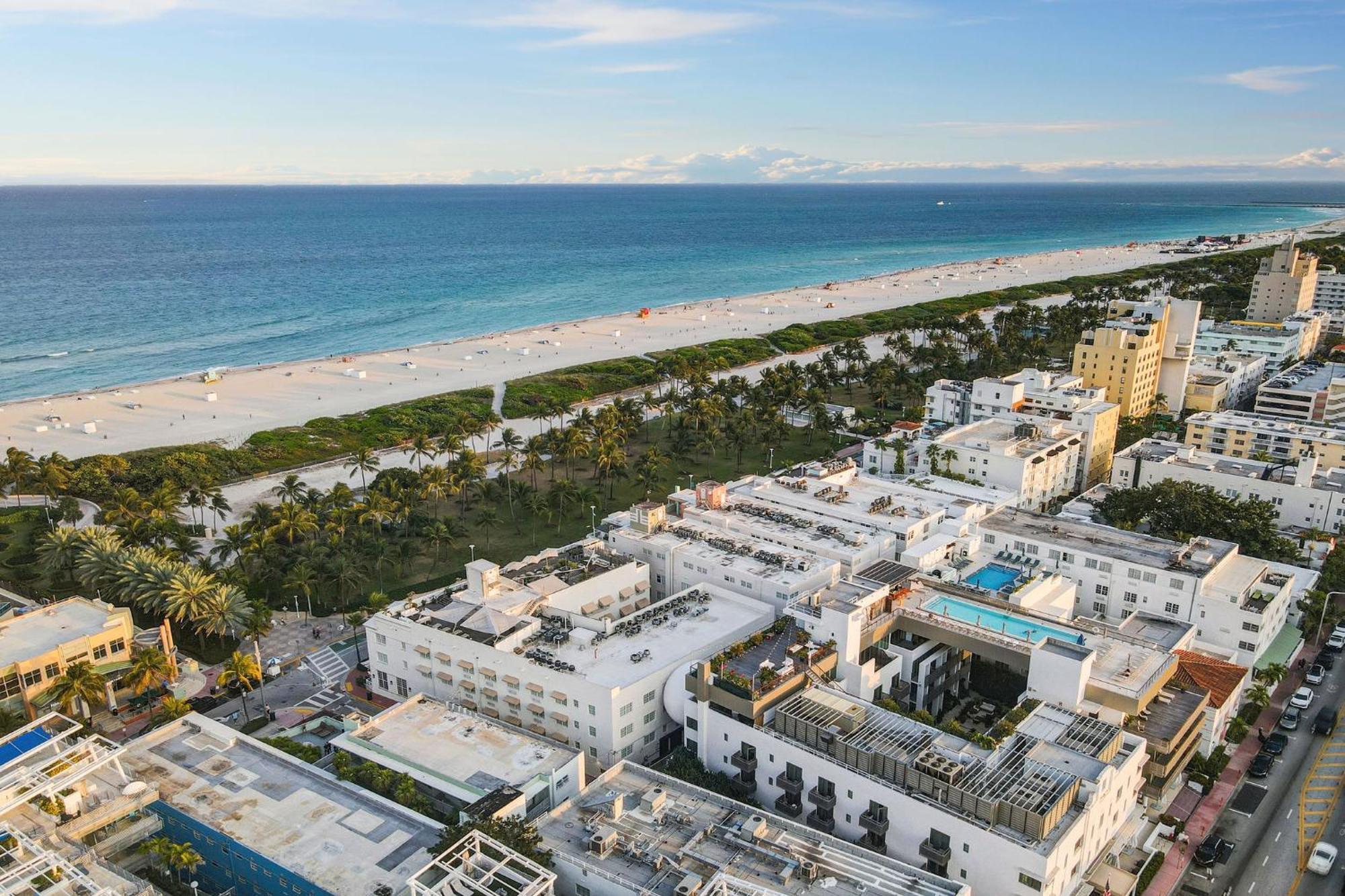 Beachy 1 B/R, W/2 Queen Beds, On Ocean Drive Beach Miami Beach Exteriör bild
